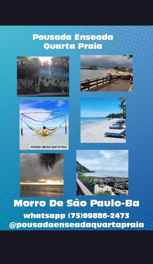 Pousada Enseada Quarta Praia Morro de São Paulo Eksteriør billede